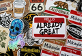 I'm Already Great™ Name Tag Sticker